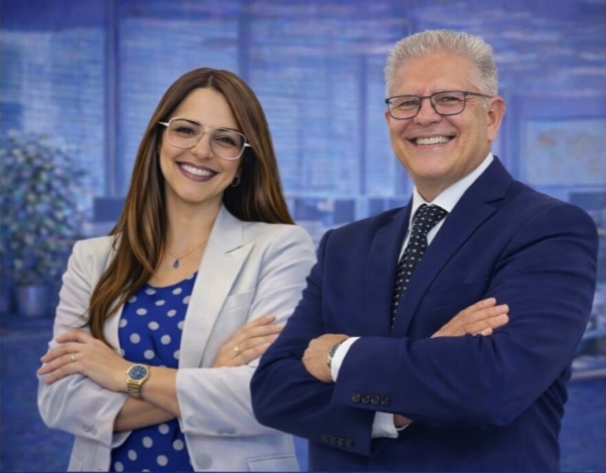 Roxana Torrealba and José Luis Quevedo, founders of JR Taxes & Services